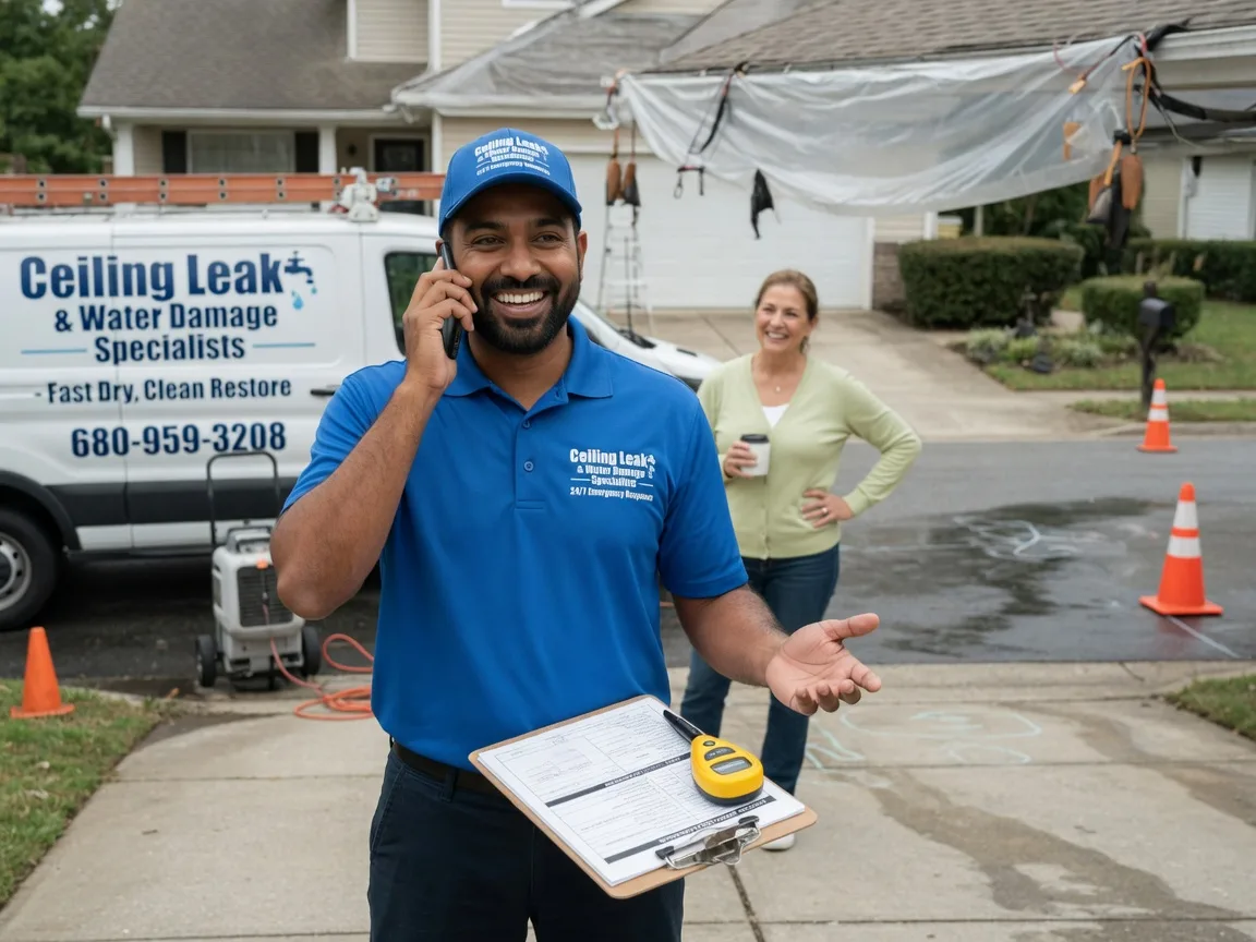 Ceiling Leak Cleanup Walterville, OR FAQs